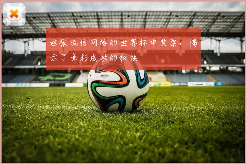 这张流传网络的世界杯中奖票,揭示了竞彩成功的秘诀